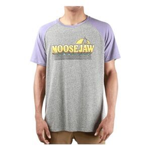 Moosejaw Sloppy Joes Raglan Graphic Tee Short Sleeve Crewneck L